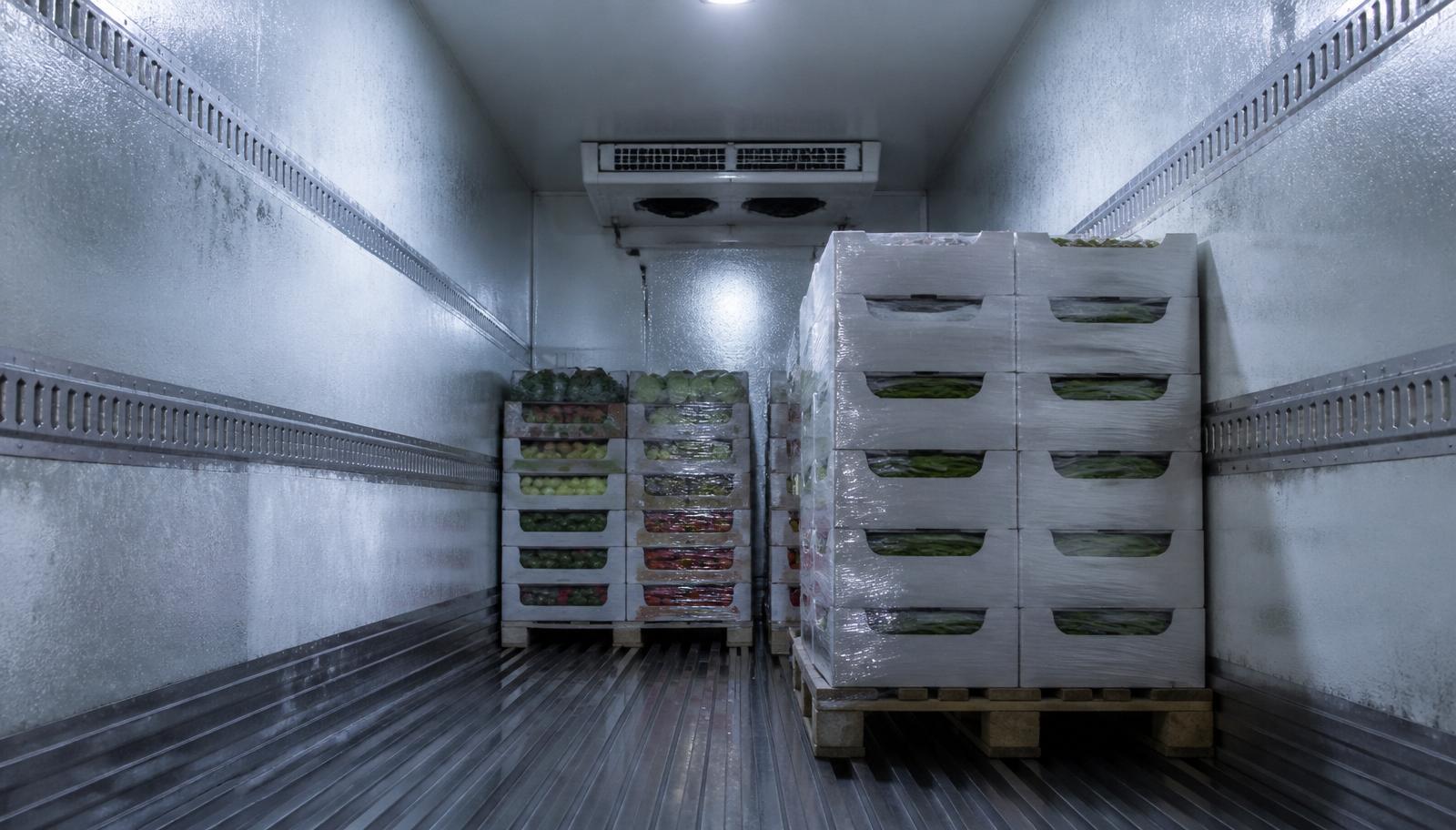 Refrigerated chiller and freezer cargo vehicle for UAE temperature-controlled transport