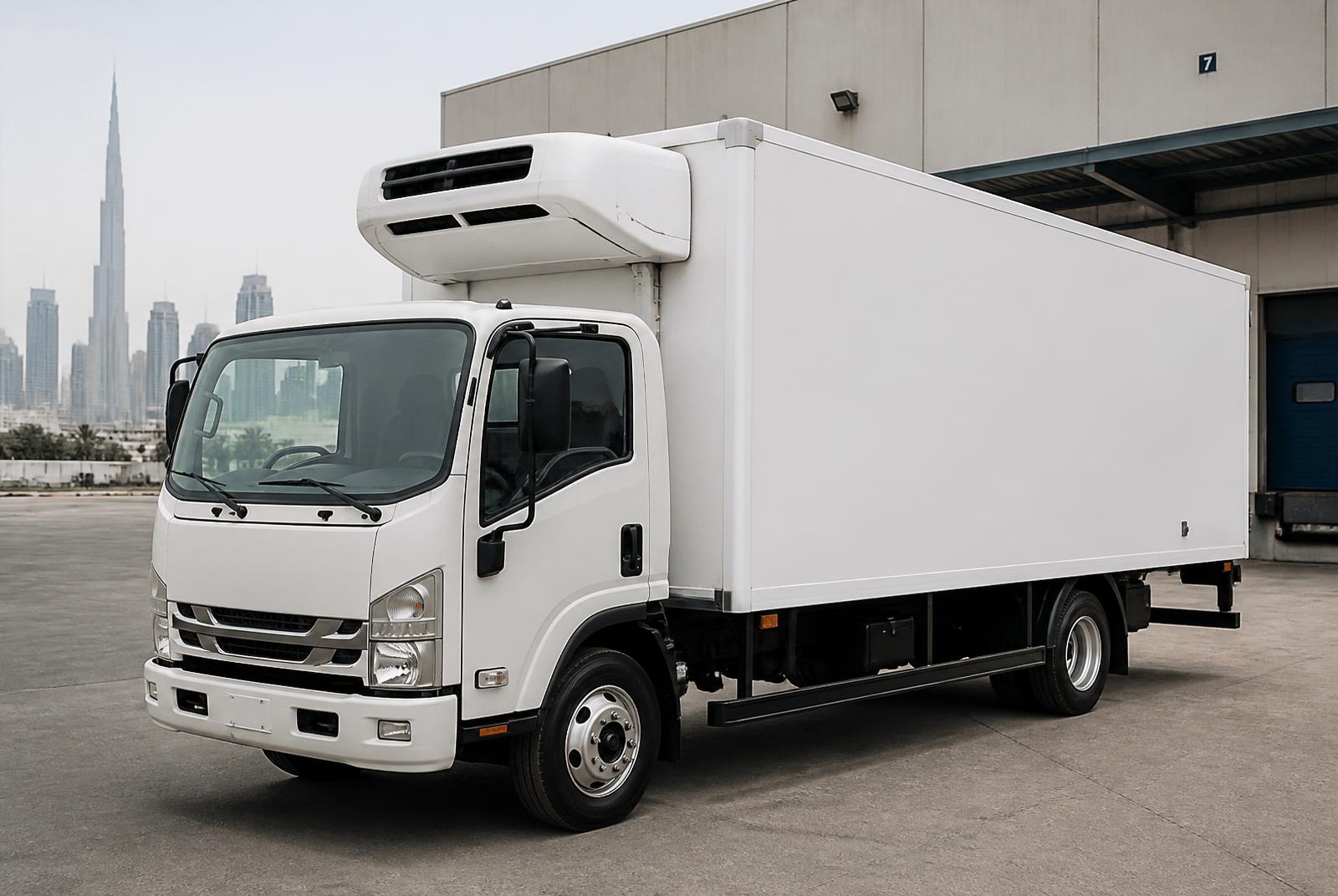 Chiller truck — Refrigerated · +2°C to +8°C